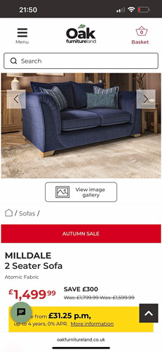 Oak furnitureland milldale - oak,