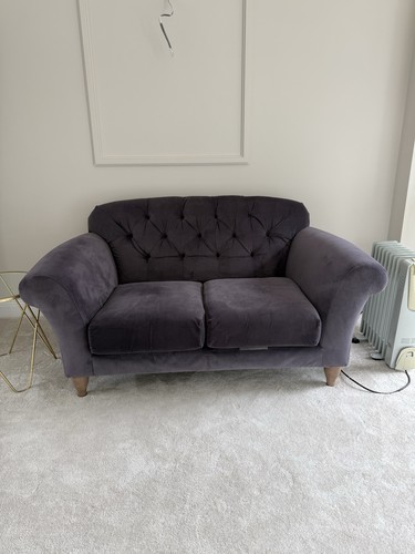 Marks and spencer velvet sofa - and,