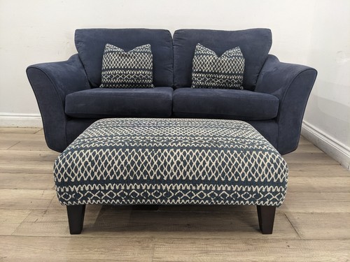 Sofa seater blue - sofa,