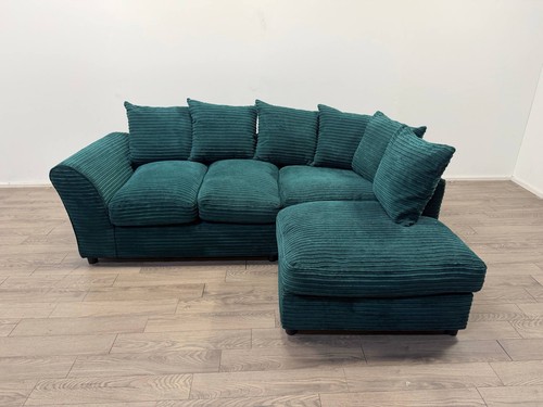 Harry teal jumbo cord right - cord,