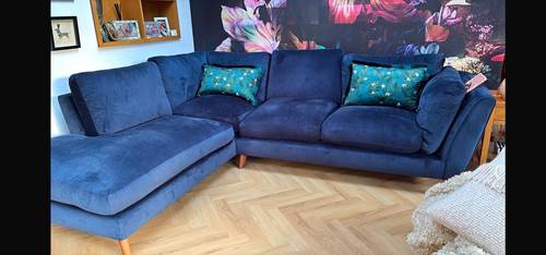 Right side corner - , navy