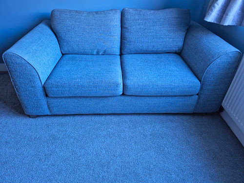 Grey solid sleeper sofa - grey,
