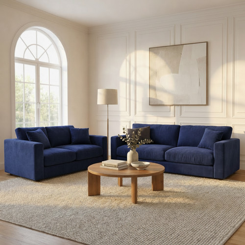 Deluxe velvet sofa seater - deluxe,