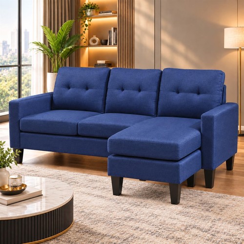 Corner sofa fabric - fabric, sectional